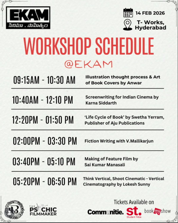 EKAM Workshop Schedule